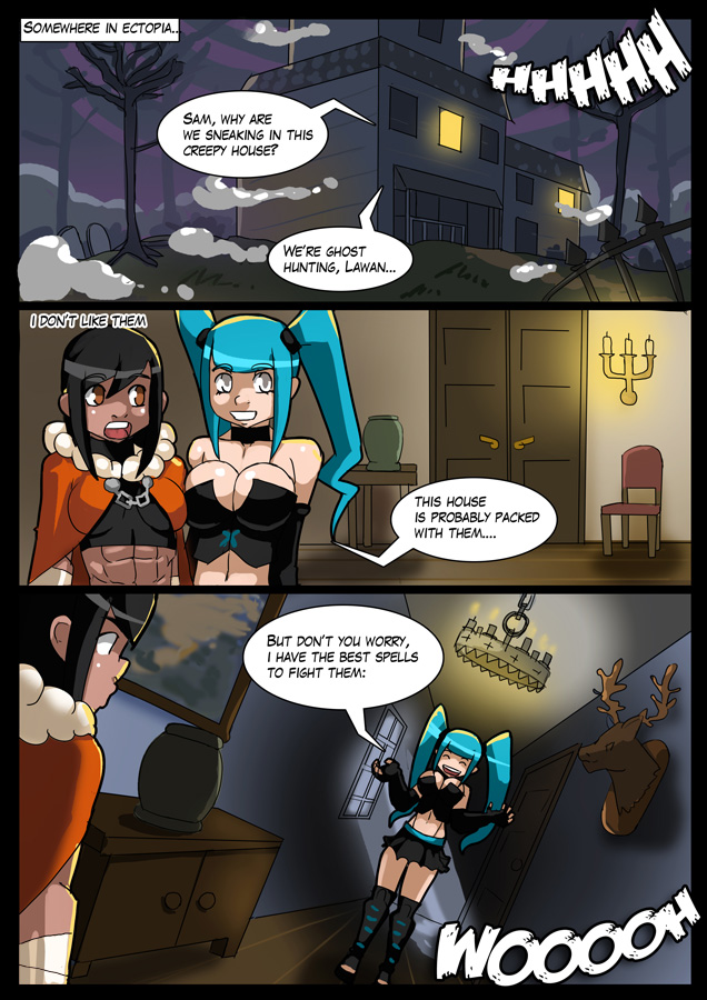 Haunted! page 1 full