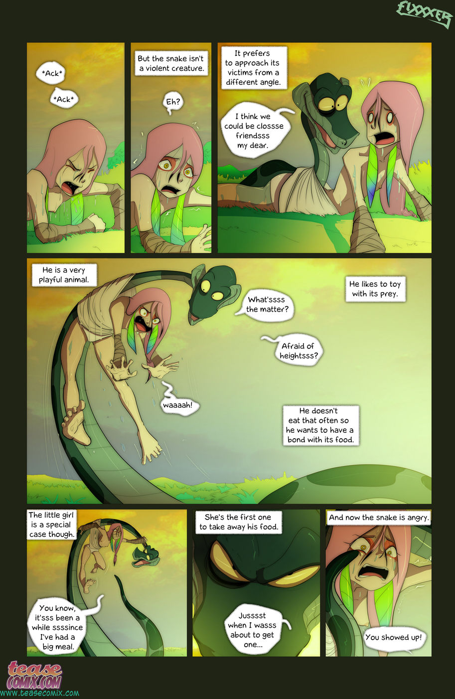 The Snake and The Girl 2 page 8 full