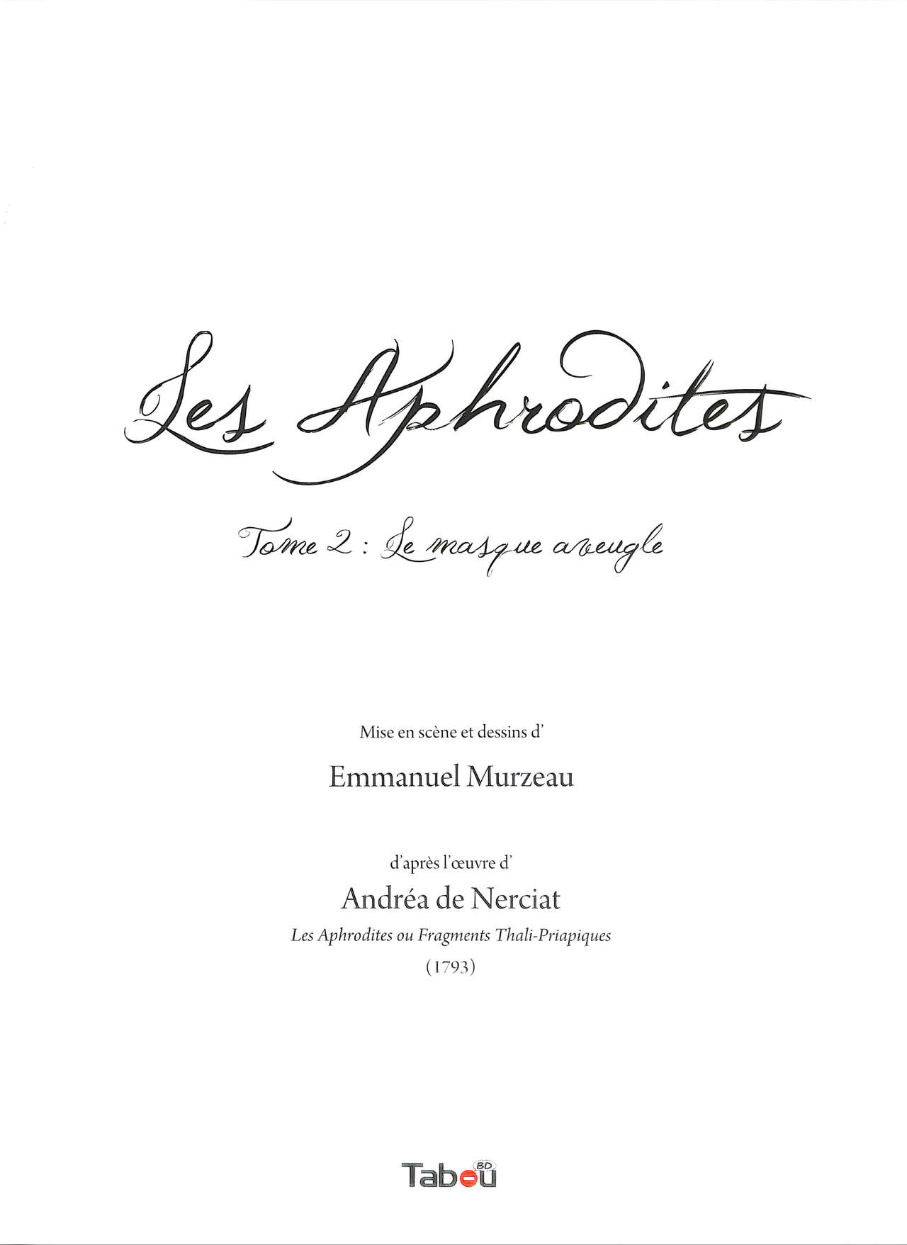 Les Aphrodites - Volume 2 page 4 full