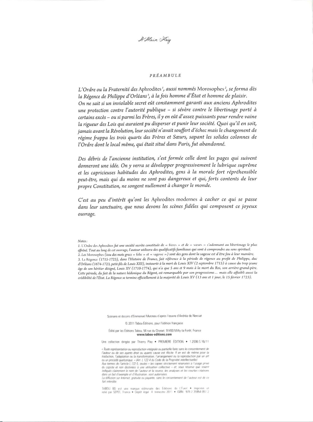 Les Aphrodites - Volume 2 page 5 full