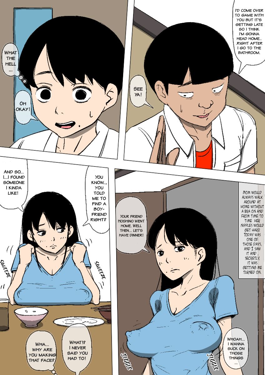 Hahaoya to senpai ga katte ni tsukiatte ita | My Mom And the Upperclassmen Date And They Don't Give a Fuck What I Think page 4 full