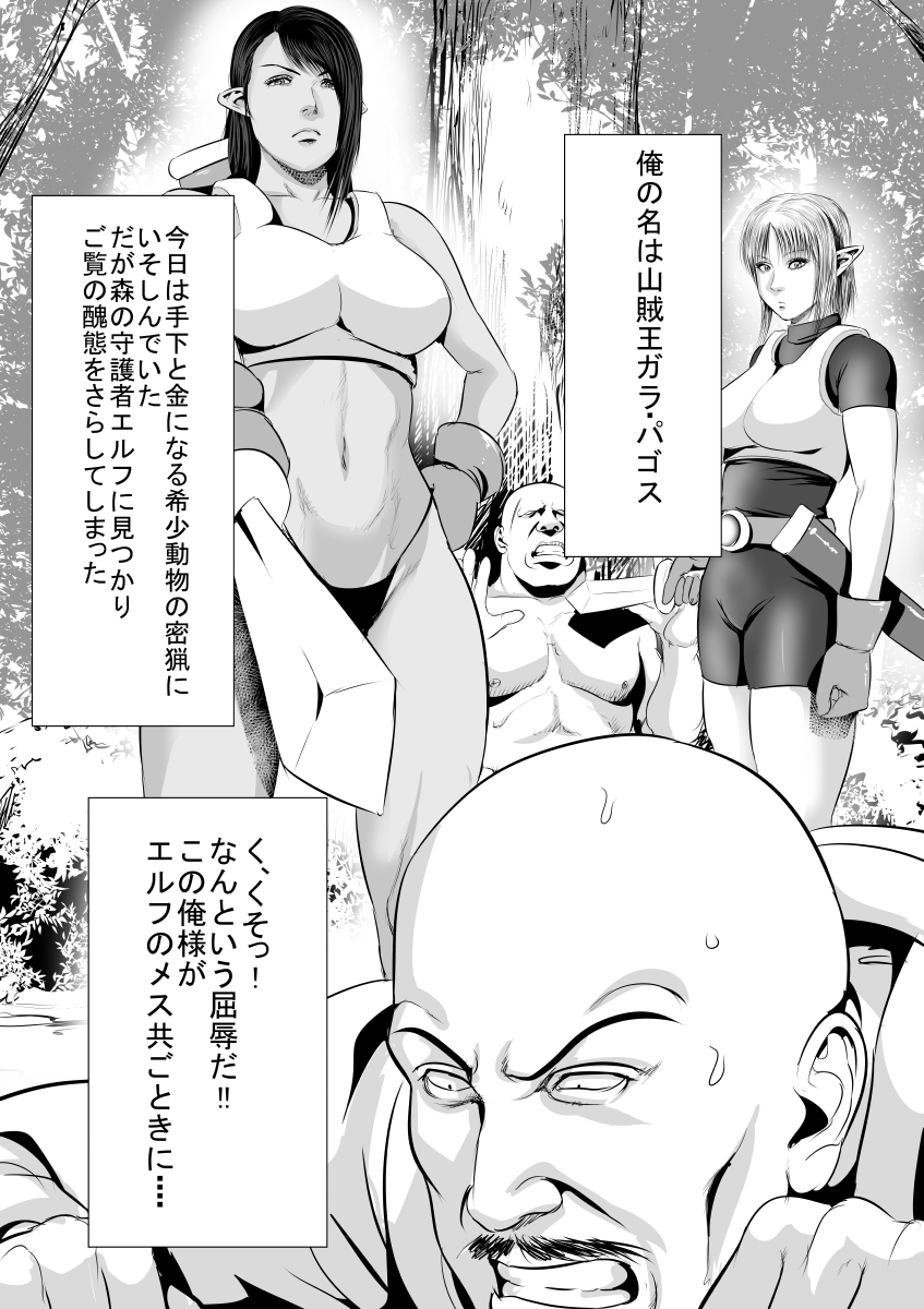 Sanzoku VS Elf Kishi  Zenpen page 2 full