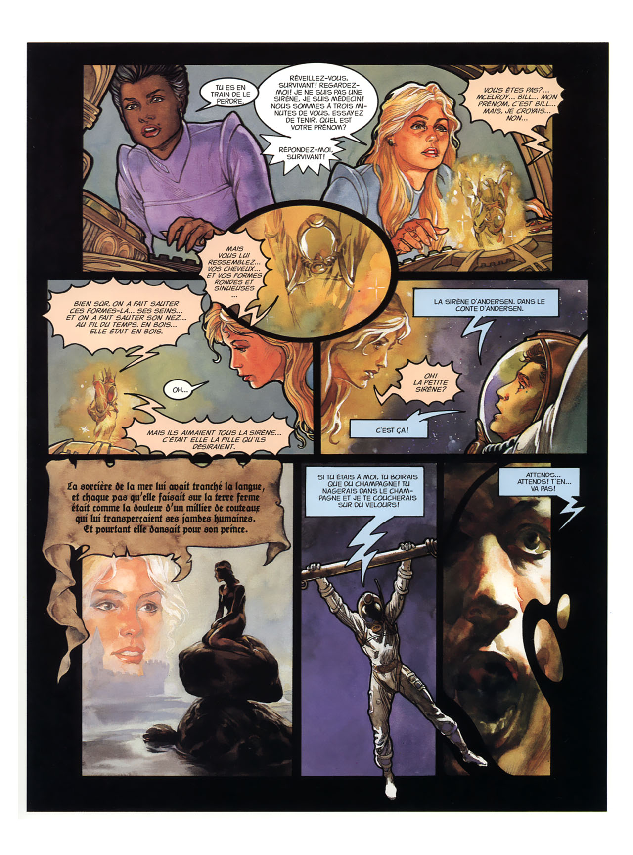 Salut les coquines - Volume 3 - La sirène de l'espace page 8 full