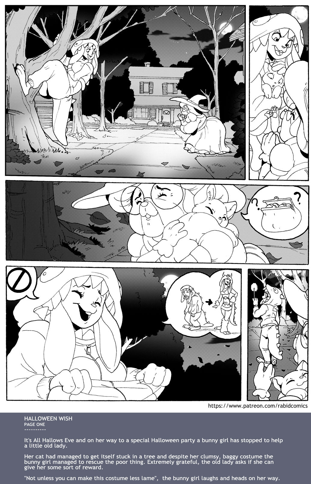 Halloween Wish page 1 full