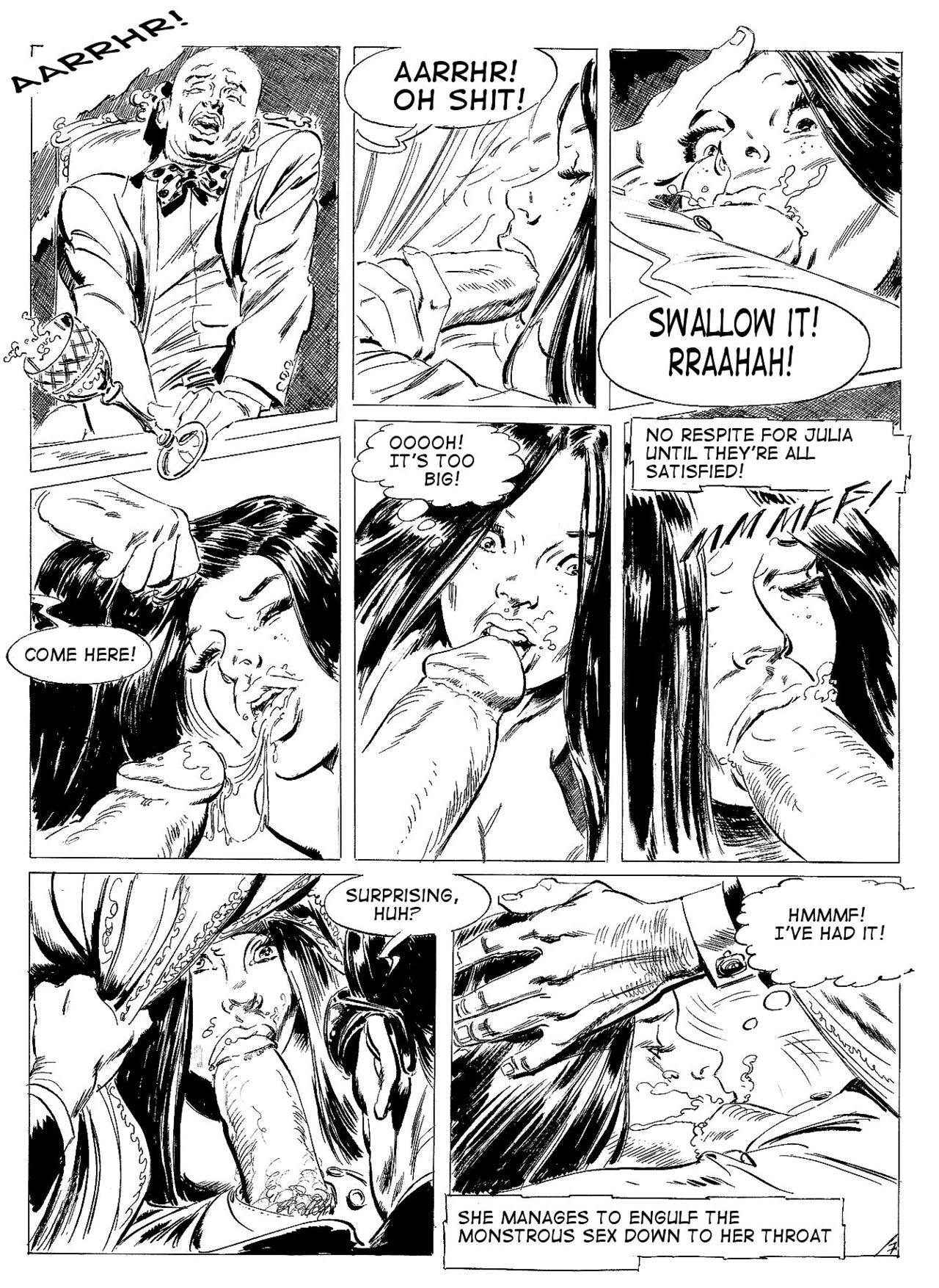 Julia, Infernal Trap page 9 full