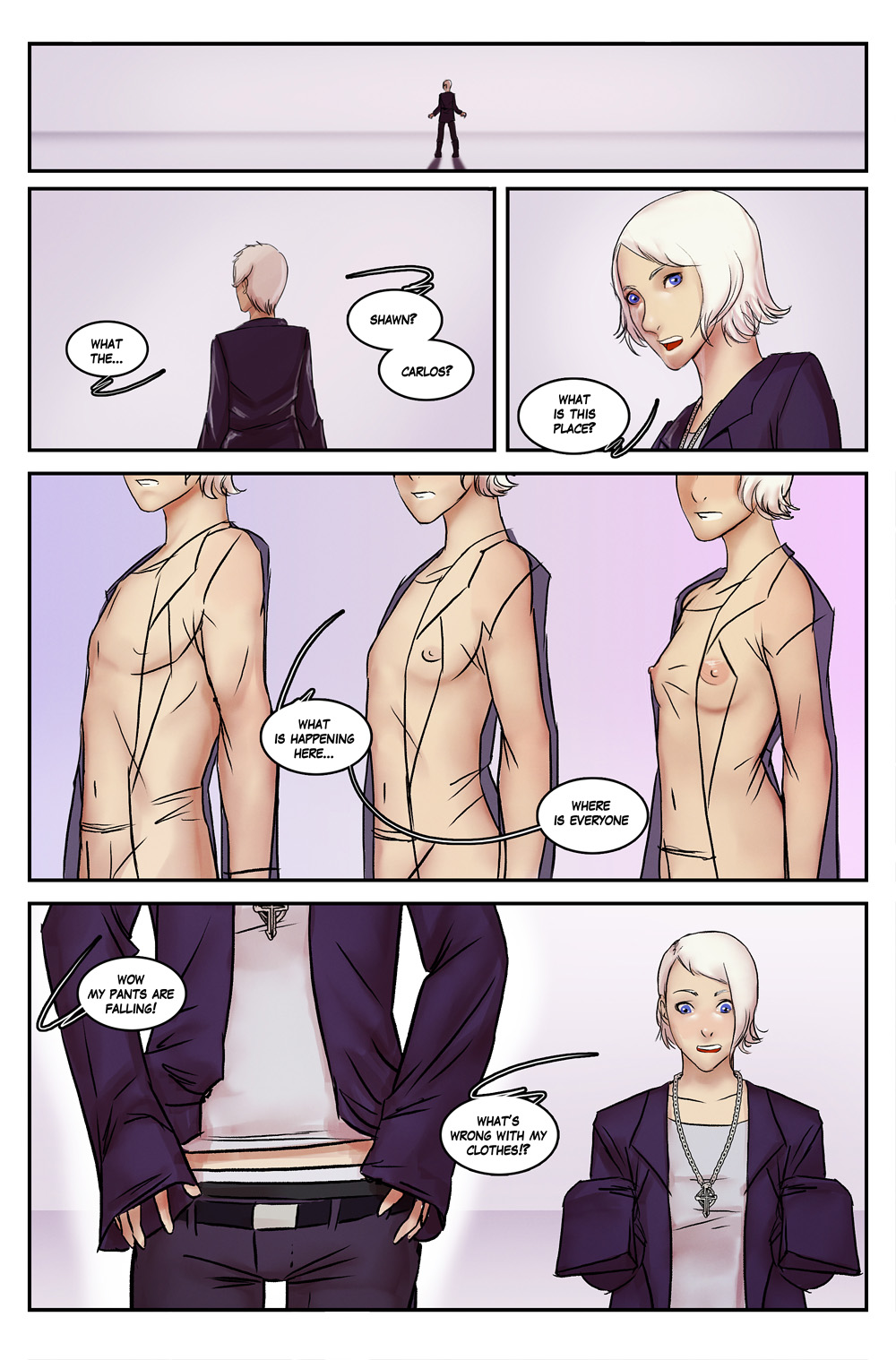 The Zone of Absolute Transformation: Happy Three Friends page 3 full