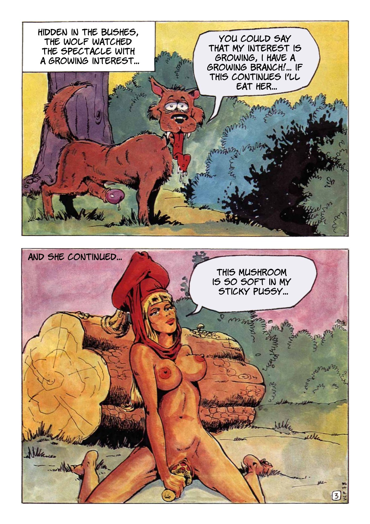 Gerard Manvussa - The Big Red Riding Hood page 4 full