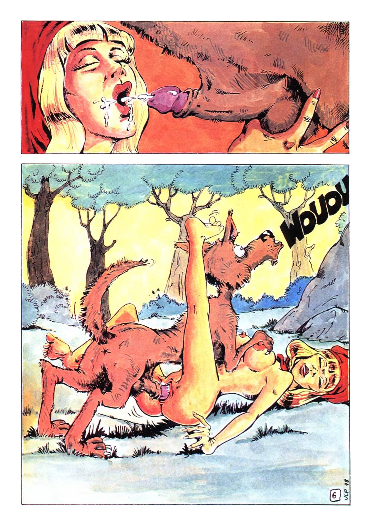 Gerard Manvussa - The Big Red Riding Hood page 7 full