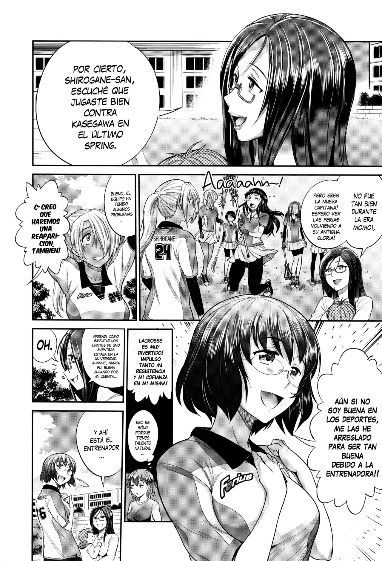 Joshi Lacu! - Girls Lacrosse Club ~2 Years Later~ Ch. 0 page 6 full