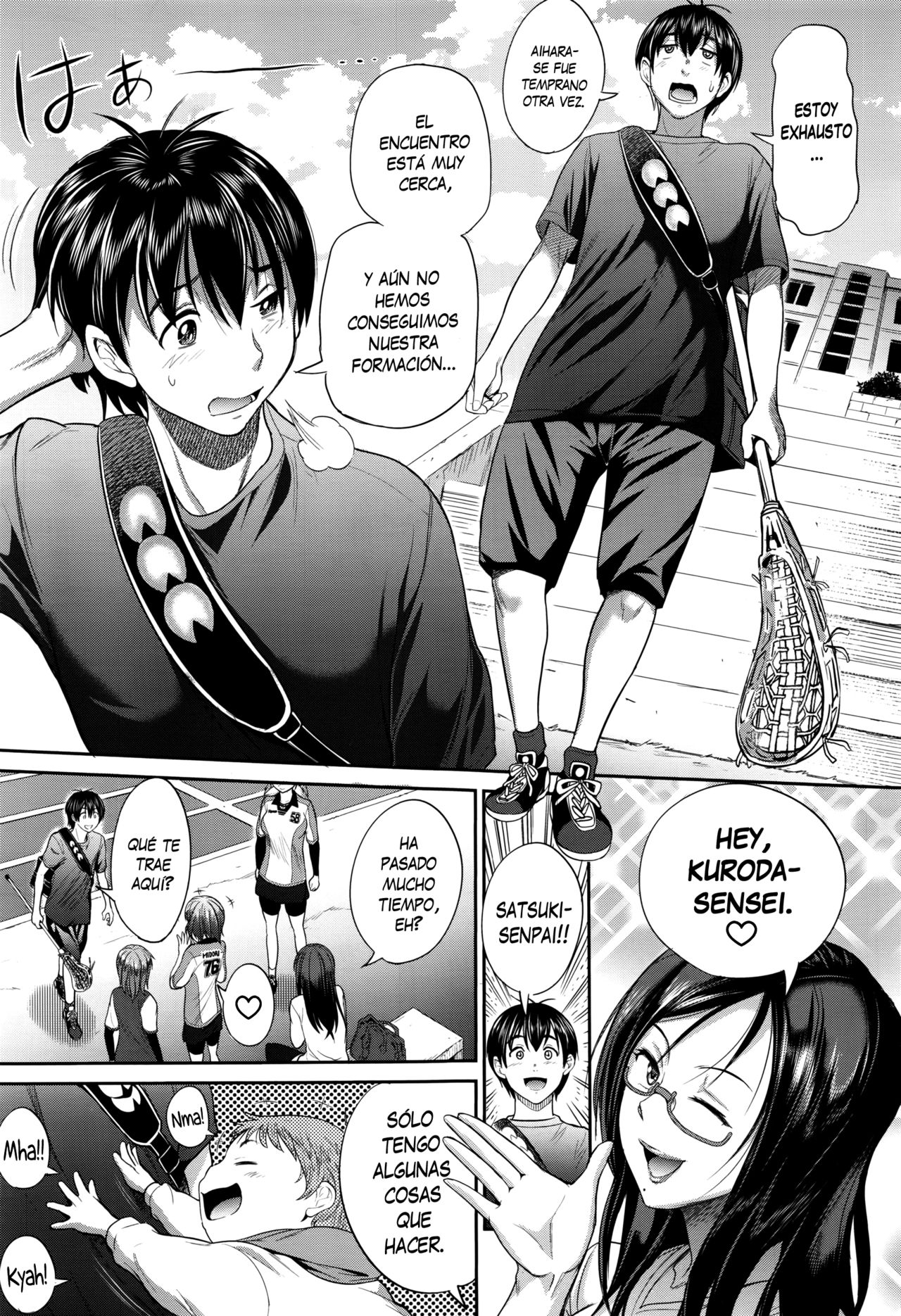 Joshi Lacu! - Girls Lacrosse Club ~2 Years Later~ Ch. 0 page 7 full