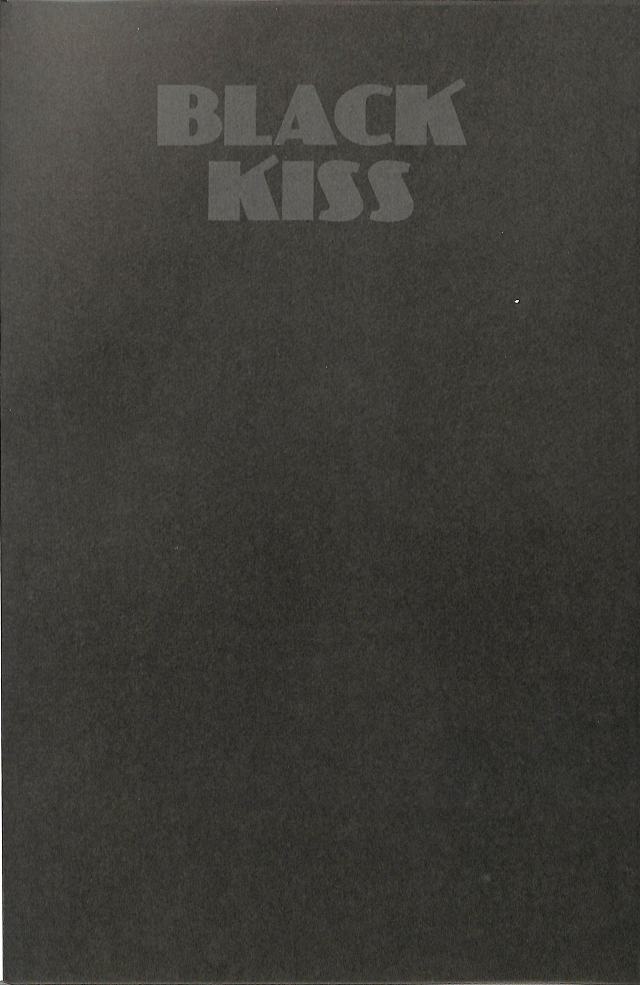 Black Kiss page 3 full