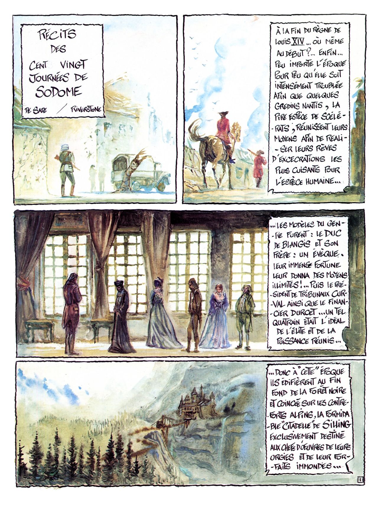 Récits des cent-vingt journées de Sodome page 2 full