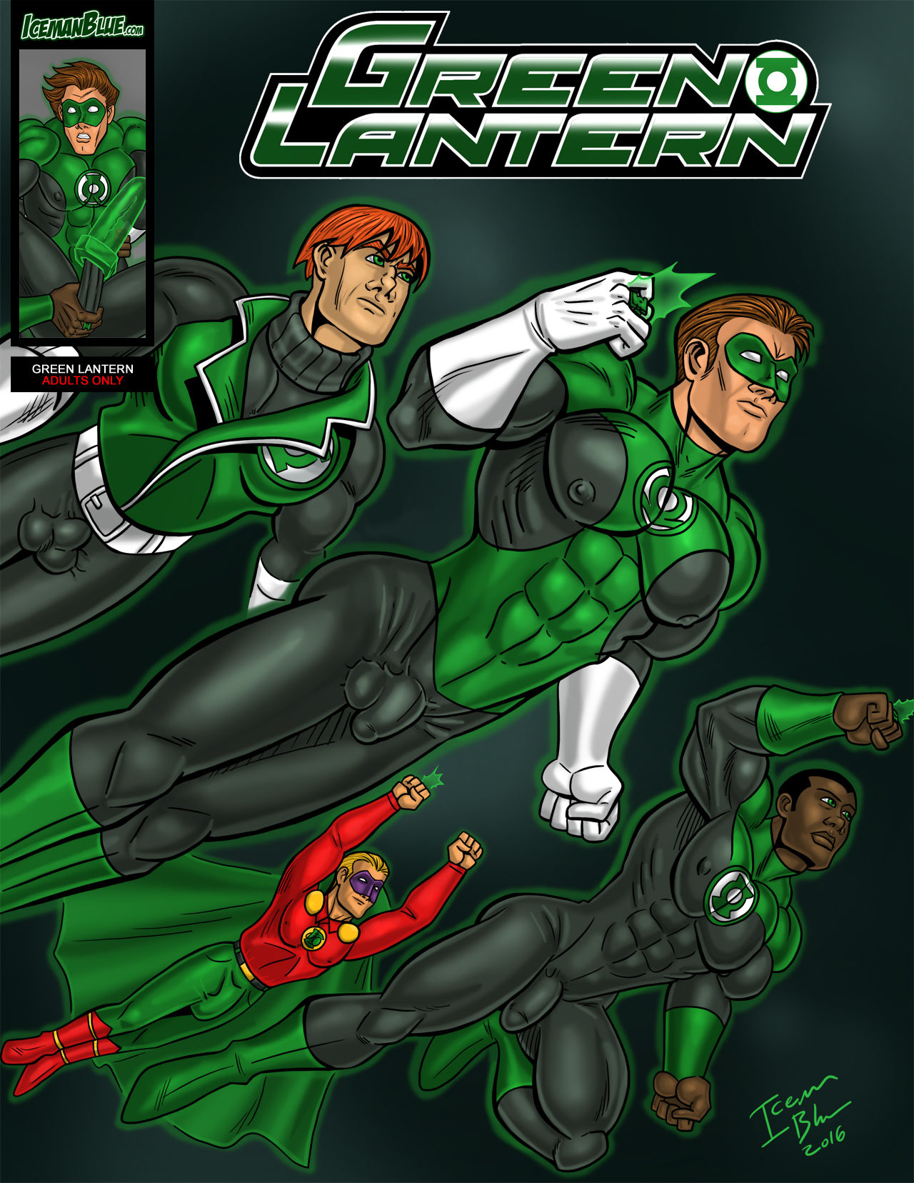 Green Lantern page 1 full