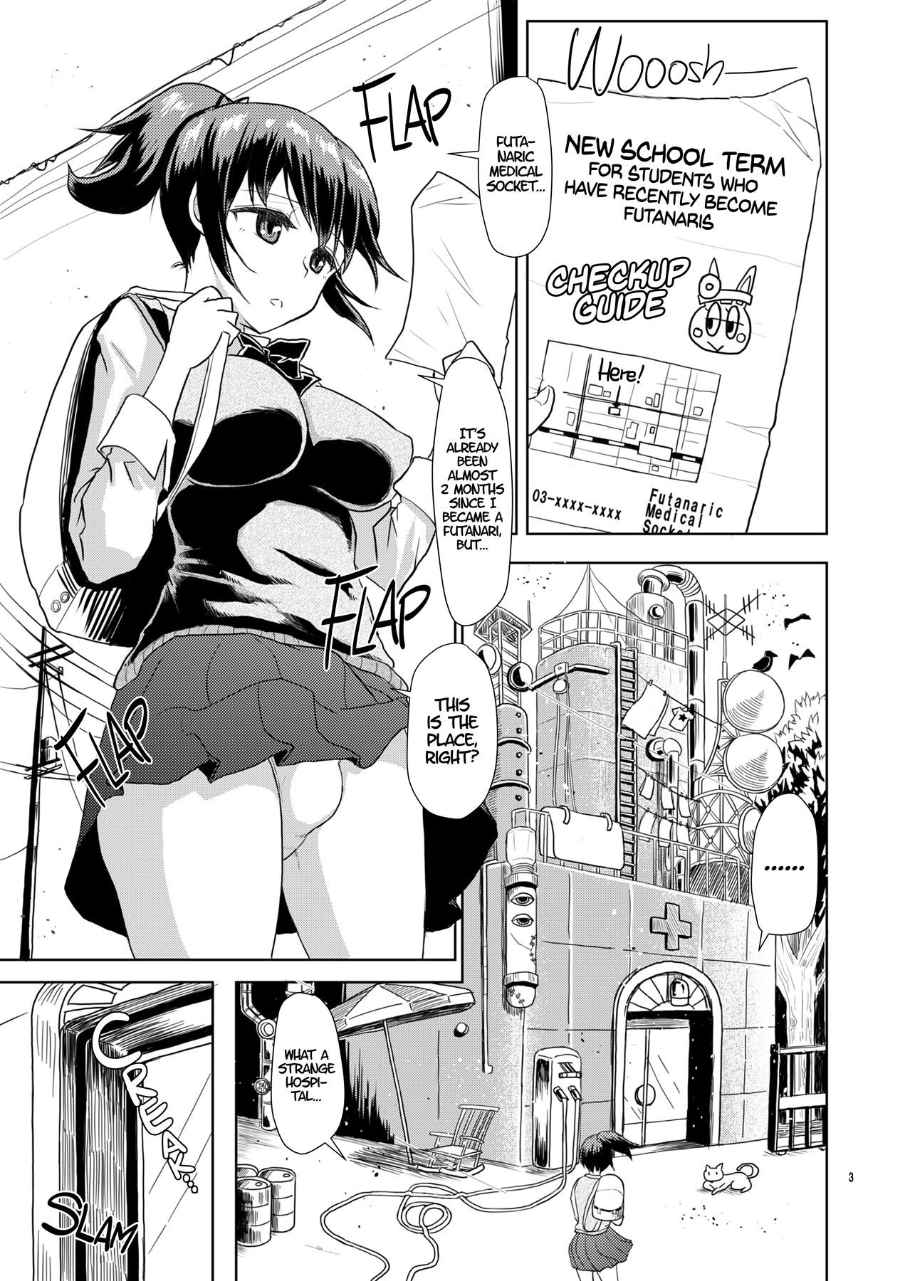 Futanarikko Shintai Kensa |  Futanari Check-Up page 3 full
