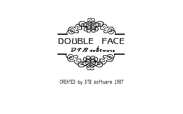 DOUBLE FACE page 1 full