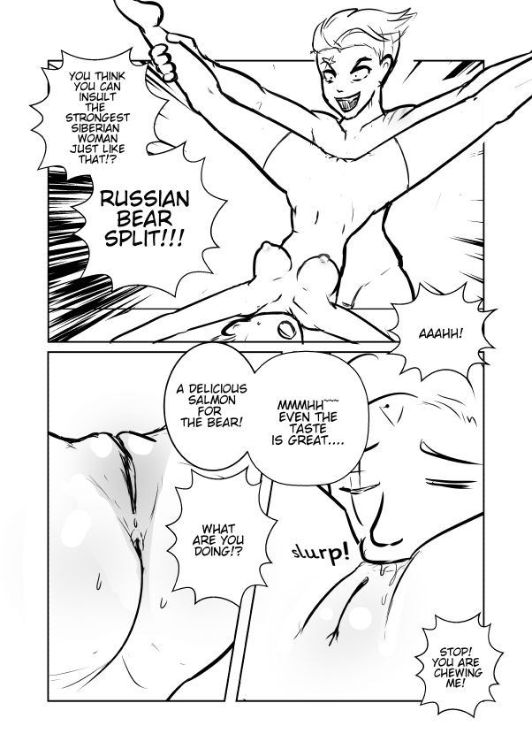 ASSPLAY OF THE GAME - Zarya Ass Rapist page 6 full