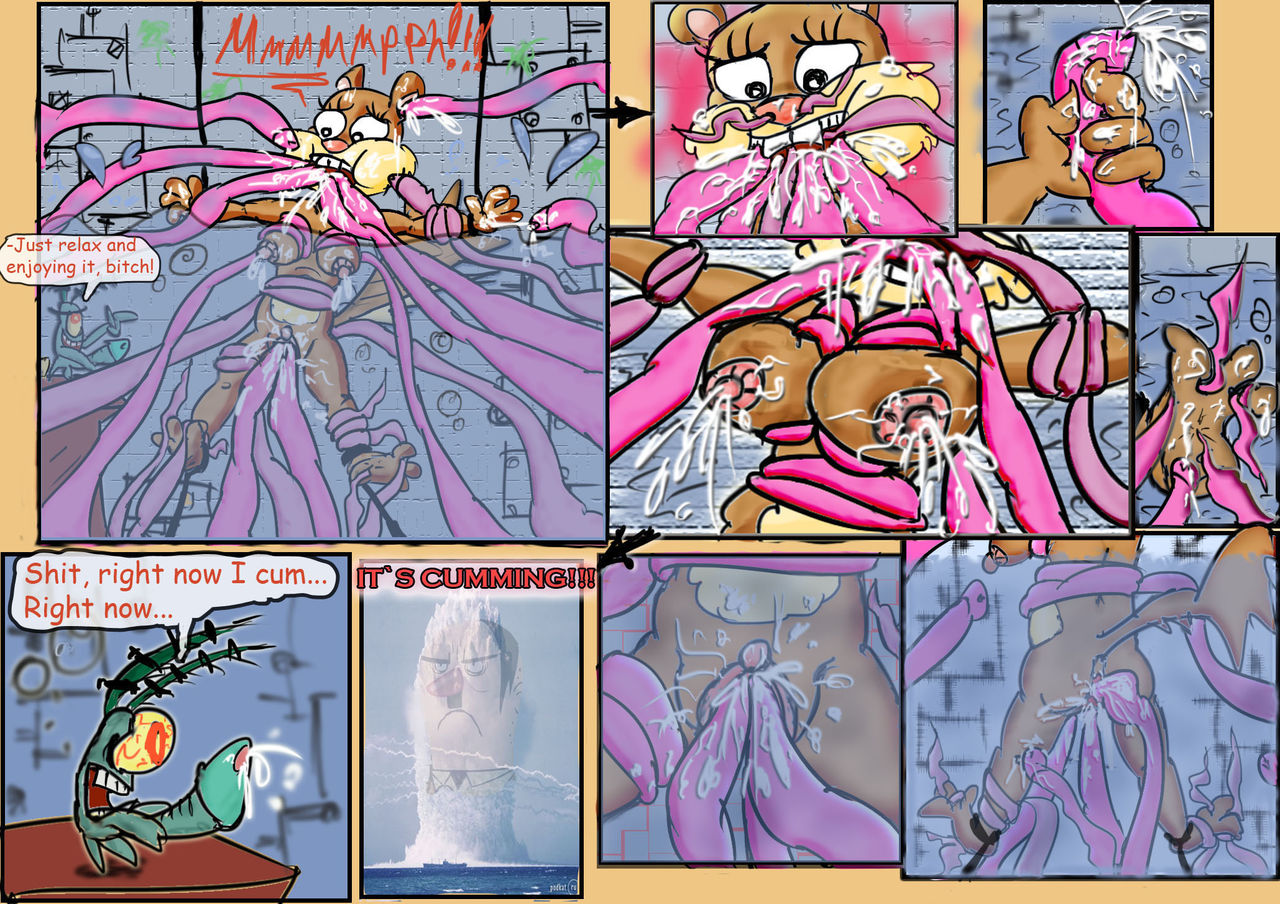 Sandy Cheeks fucked Plankton page 5 full