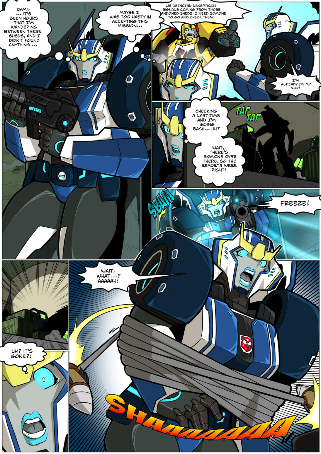 Transformers page 1 full