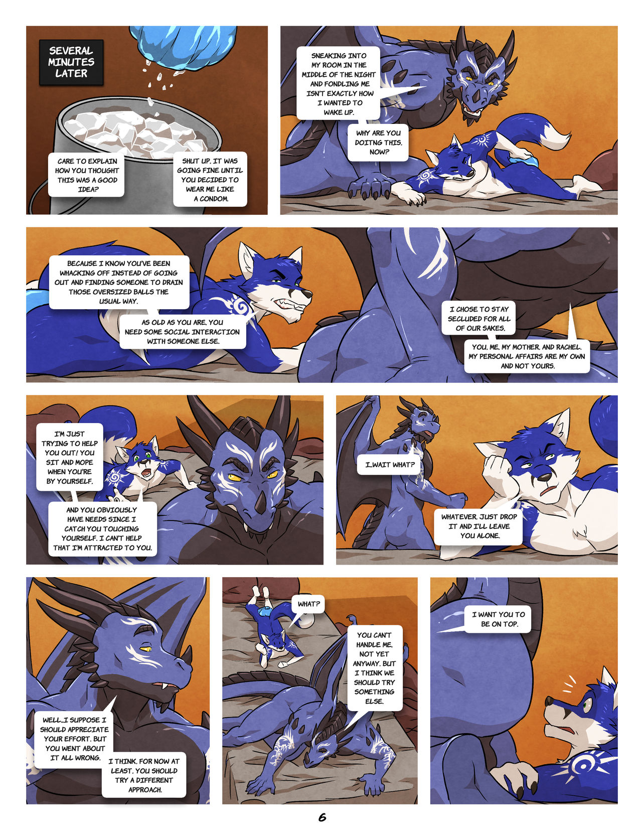 Black and Blue II page 6 full