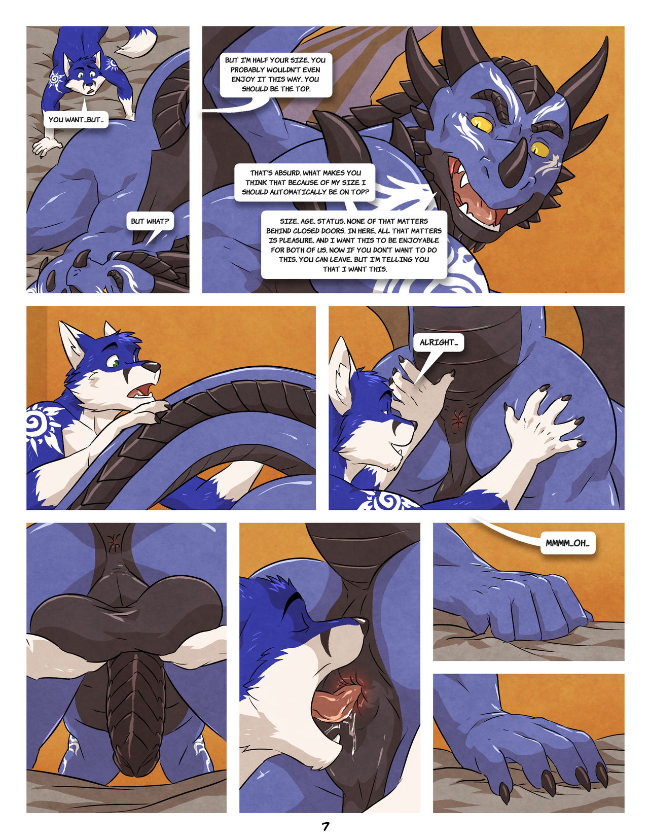 Black and Blue II page 7 full