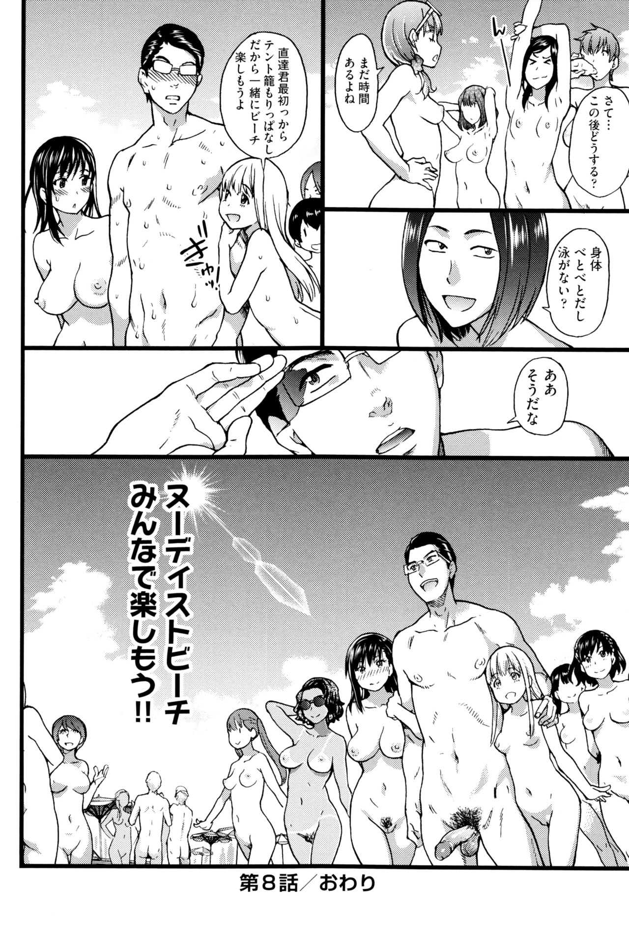 Nudist Beach Ni Syuugaku Ryokoude Page Imhentai