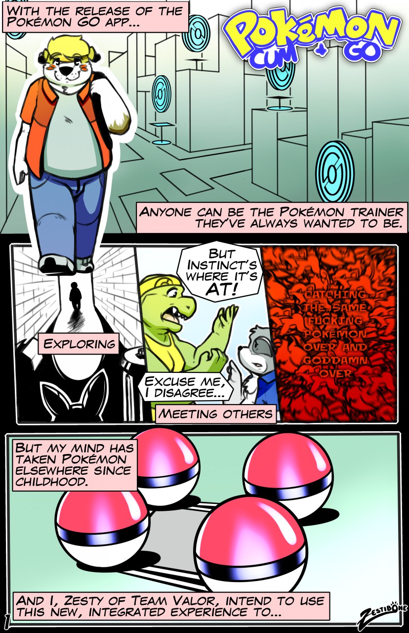 Pokemon: Cum and GO page 2 full