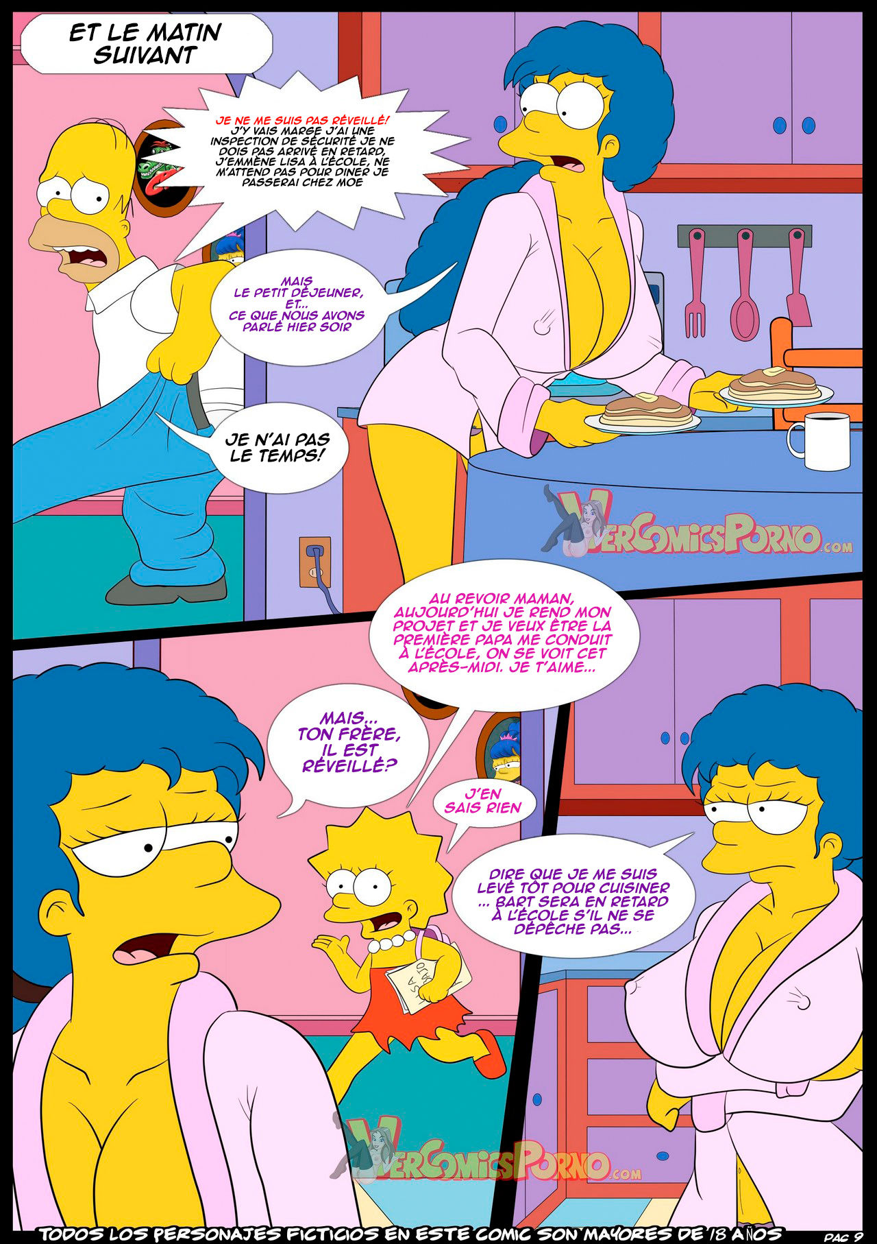 Los Simpsons Viejas Costumbres 3 Recordando a Mama - Page 10 - IMHentai