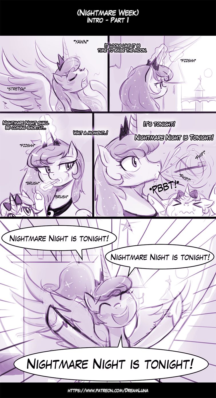 Nightmare Week by Lumineko page 1 full