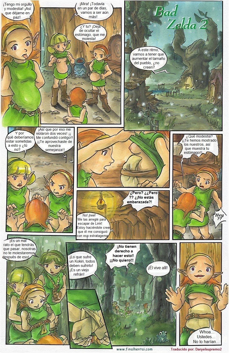 Bad Zelda 2 page 1 full