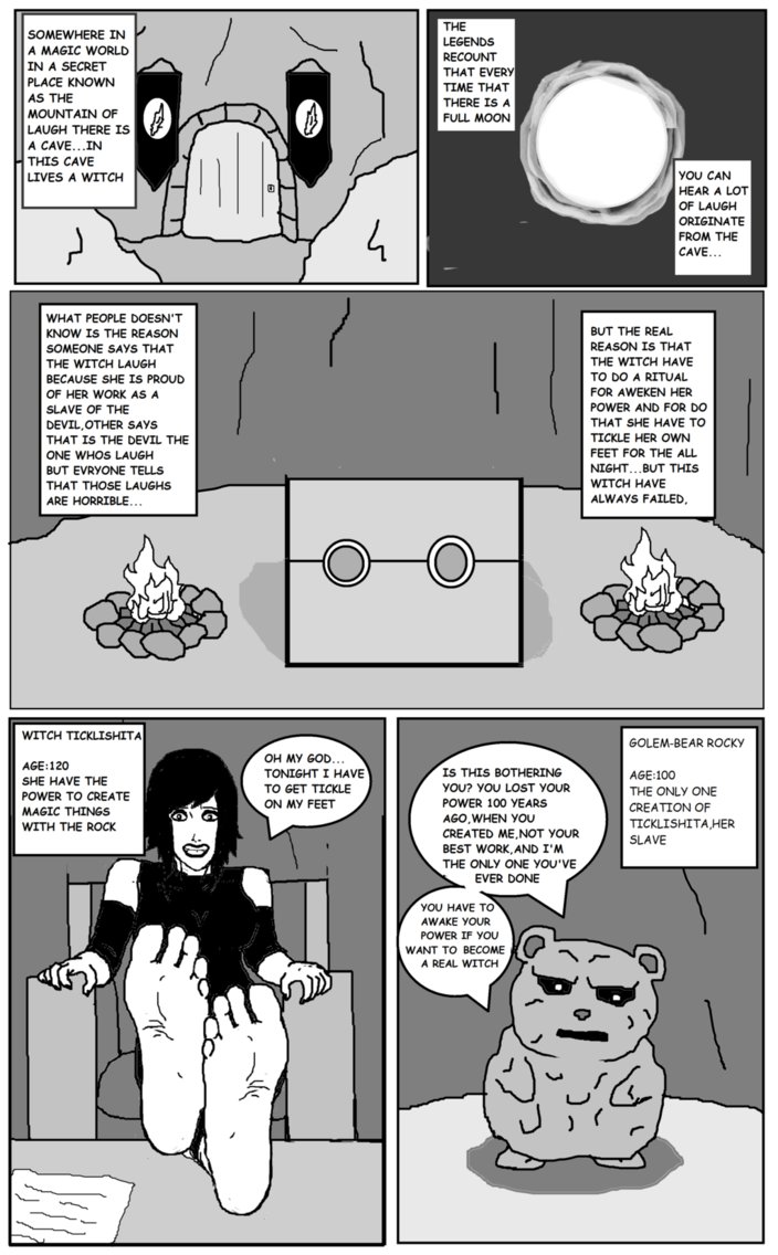Witch Tickle page 1 full