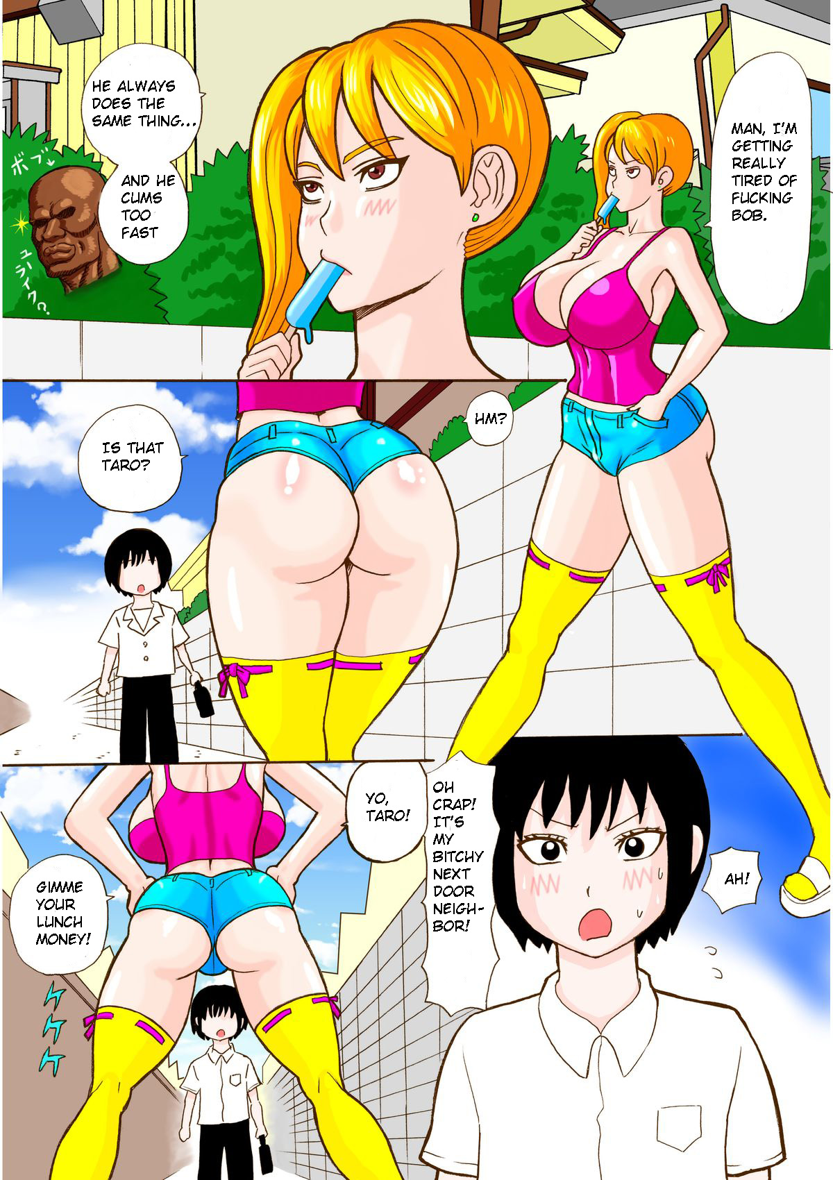 Tonari no Bitch Nee-chan | The Bitch Next Door page 1 full