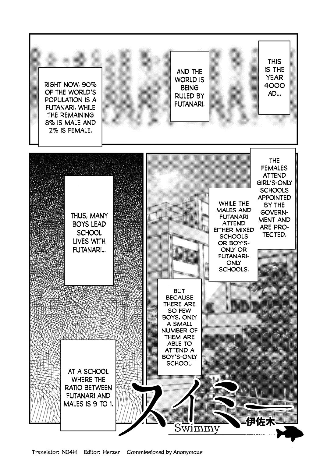 Swimmy page 1 full