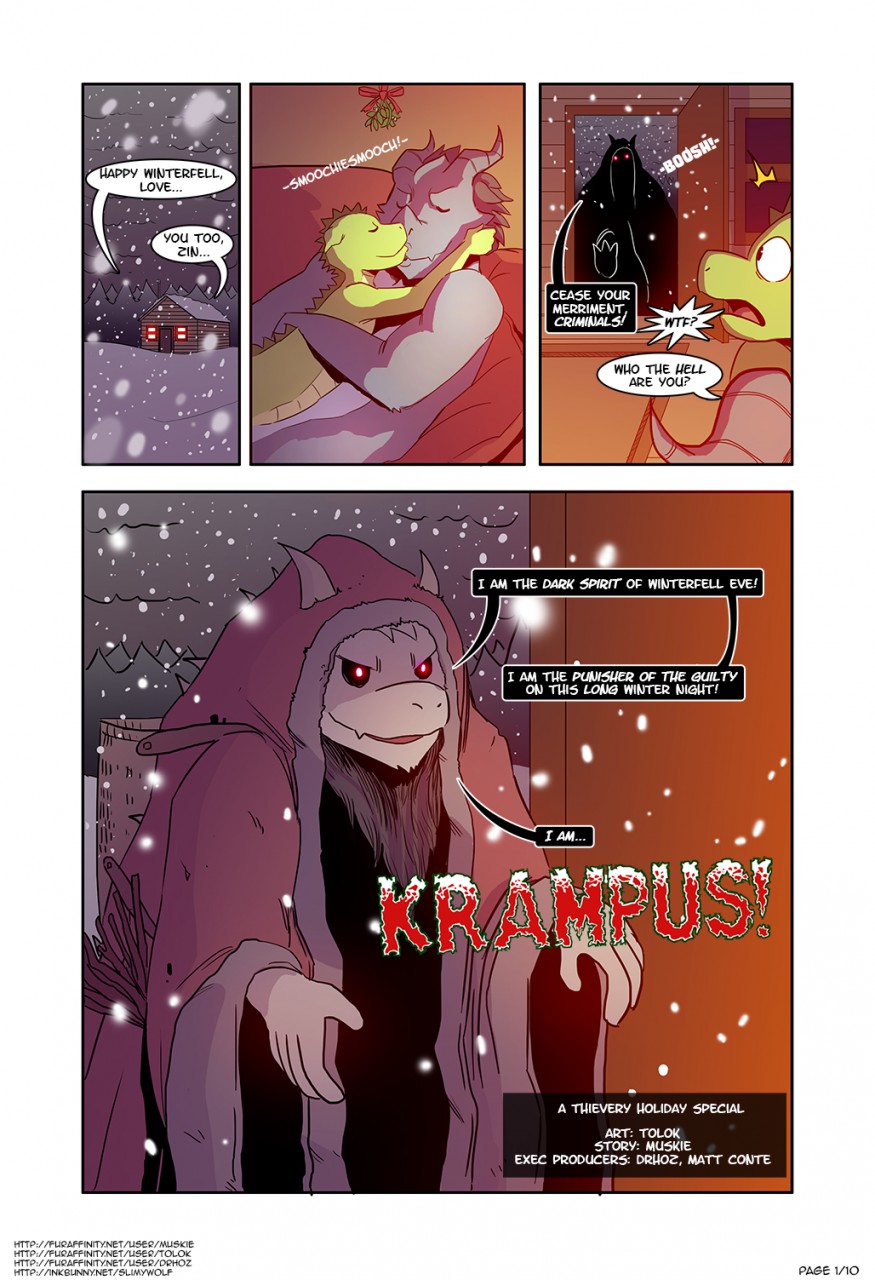 Krampus! A Thievery Holiday Special page 1 full