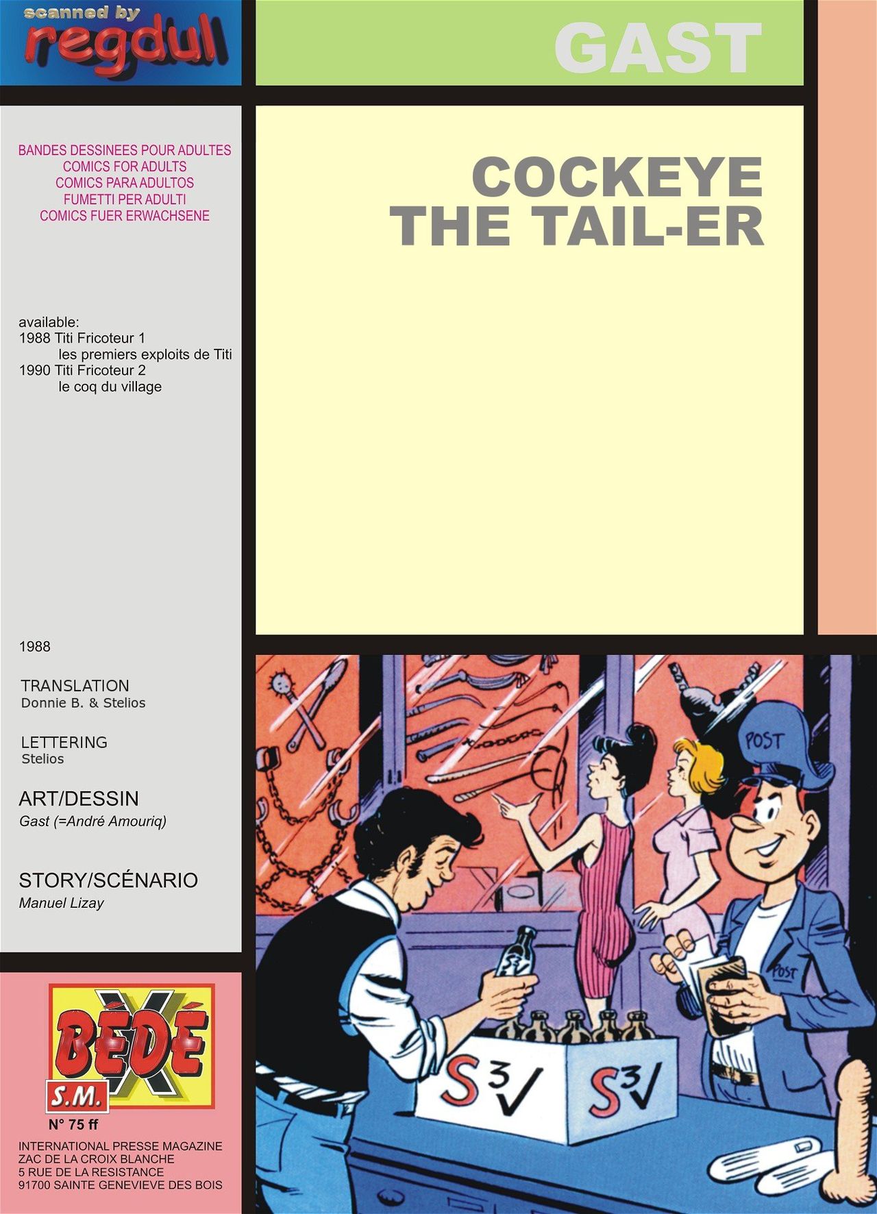 Cockeye The Tail-er page 1 full