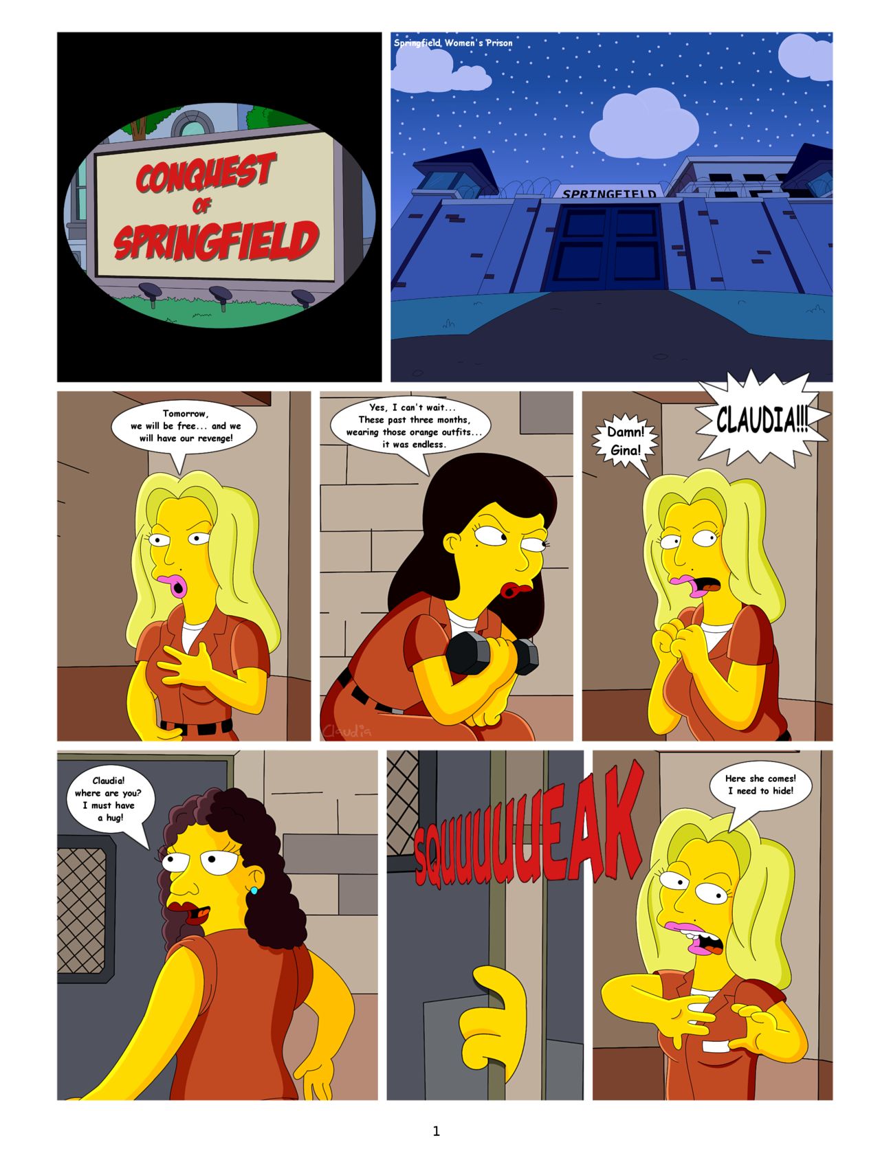 Simpsons —  — 2 — Conquest Of Springfield page 2 full