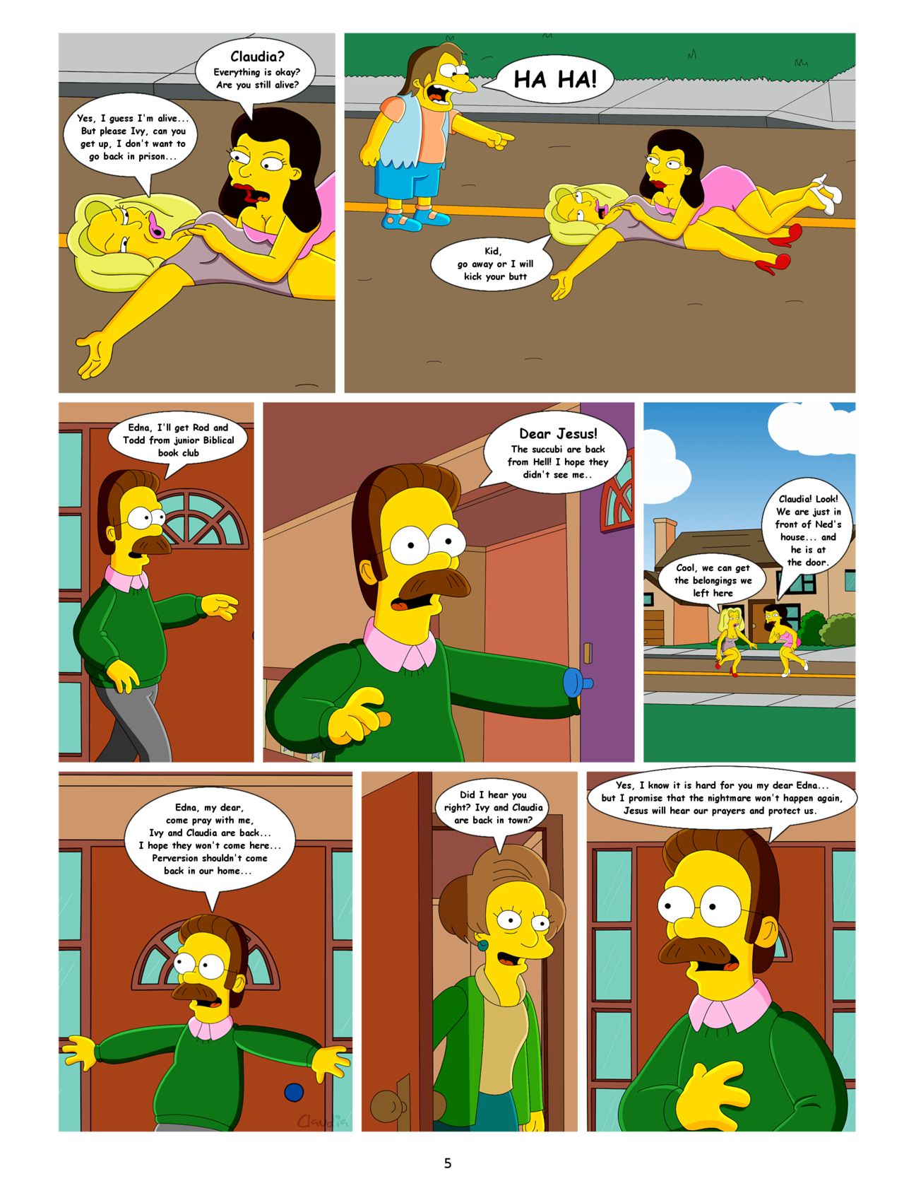 Simpsons —  — 2 — Conquest Of Springfield page 6 full
