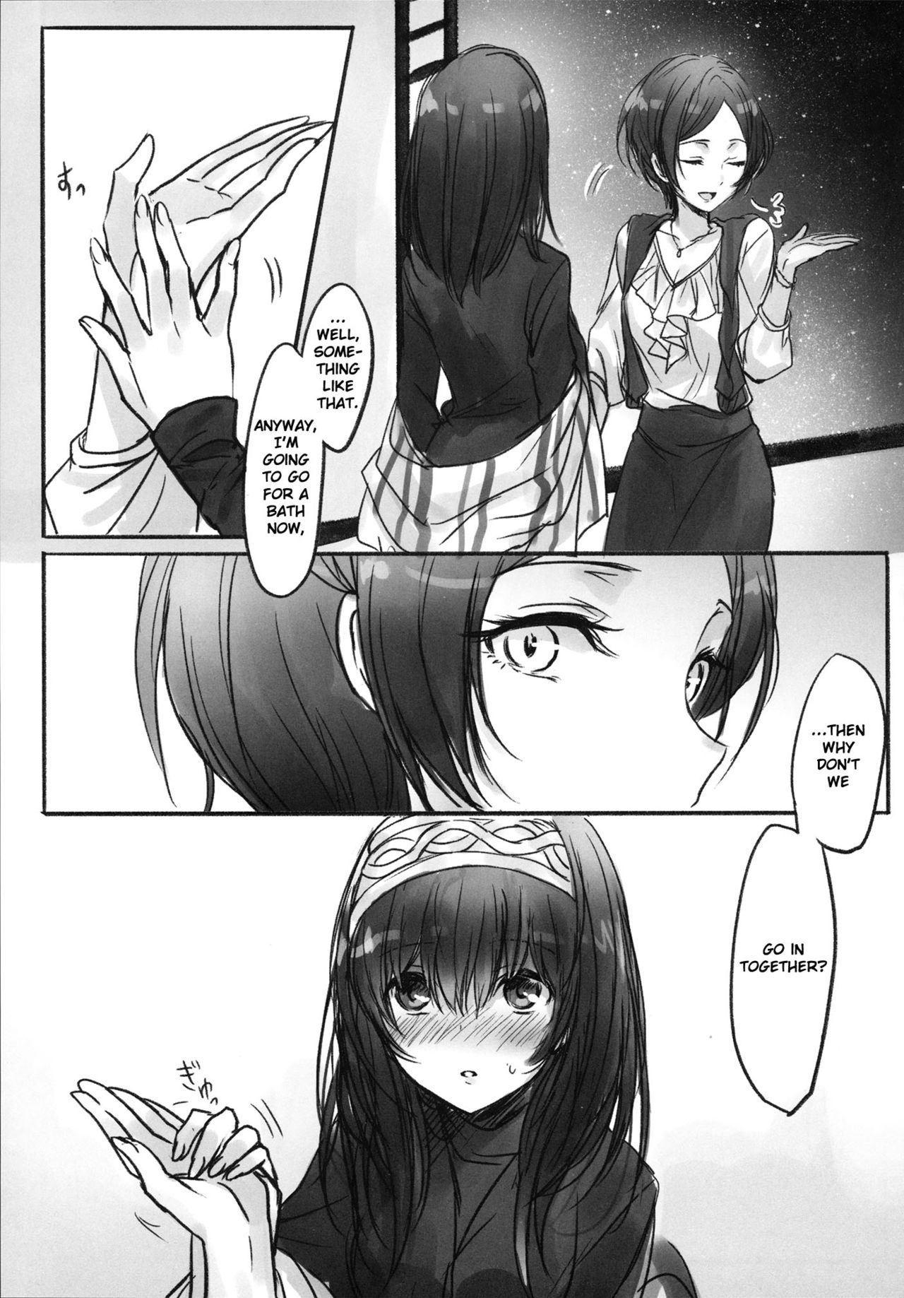Kanade-san, Onsen ni Issho ni Hairimasenka | Kanade, Shall We Take A Bath? page 4 full