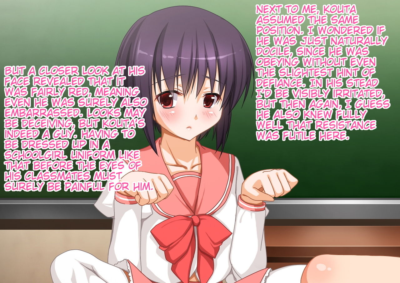 Josou Maso Rakudai Shounen Saikyouiku Nikki | The reeducation diary of a grade repeating, crossdressing masochist boy page 9 full