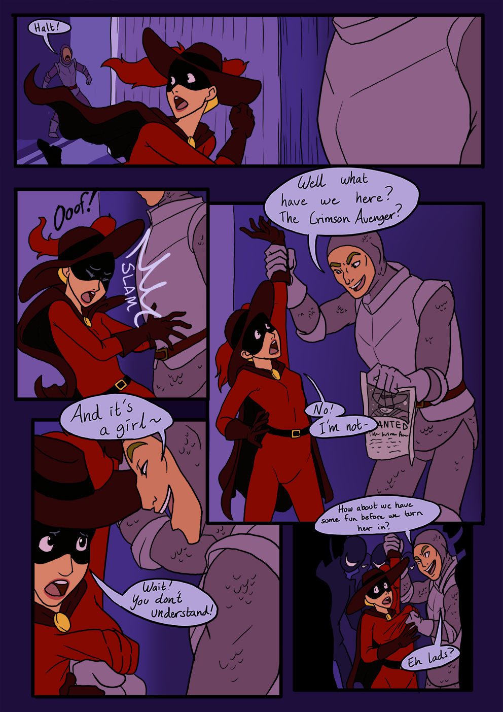 The Crimson Avenger 2 page 1 full