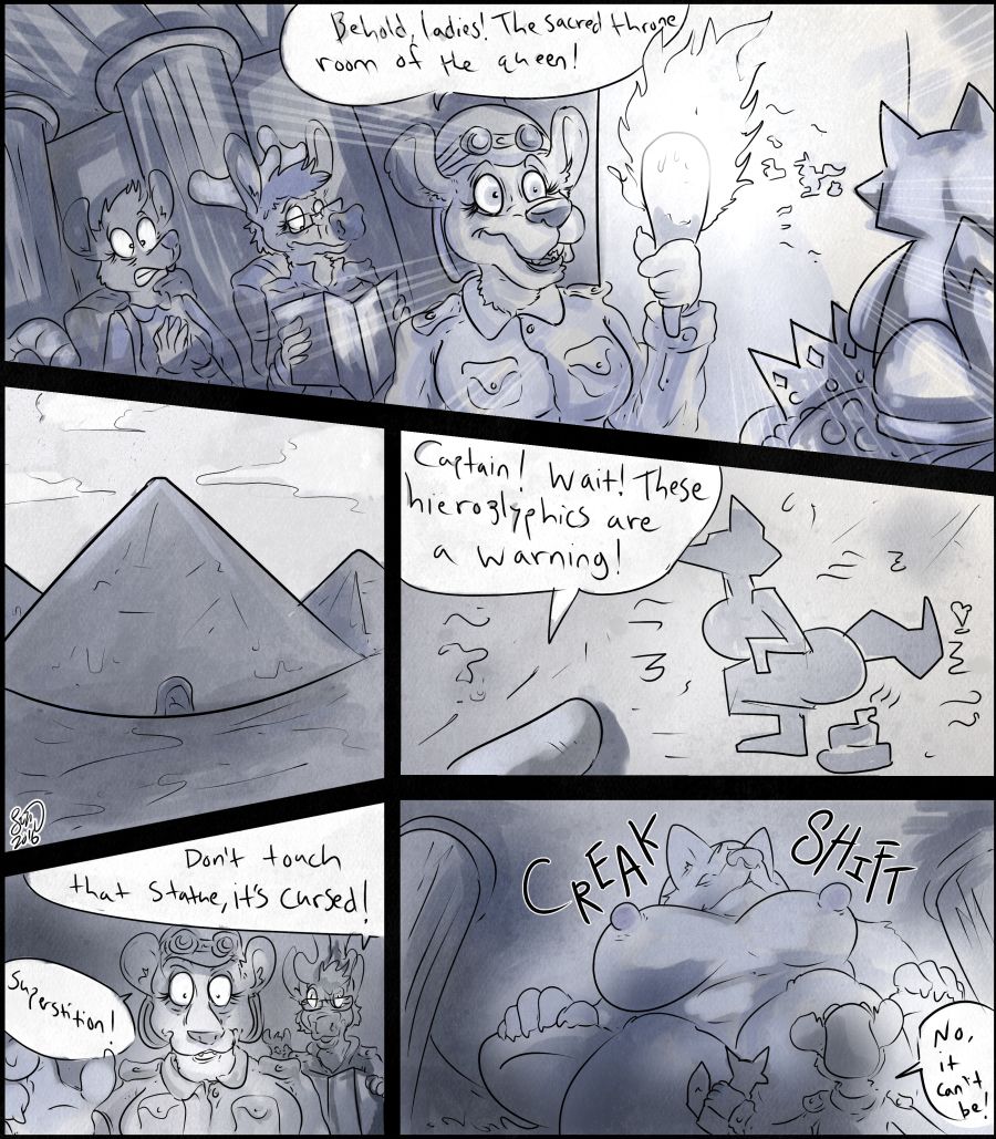 Curse of the Pyramids page 1 full