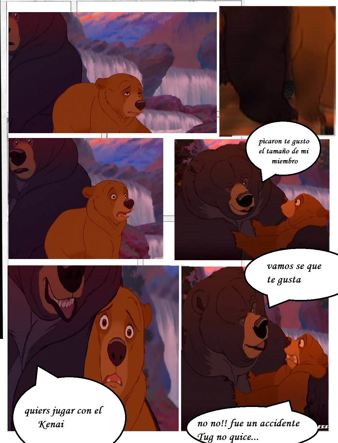 Brother Bear, Kenai x Tug - Page 1 - IMHentai