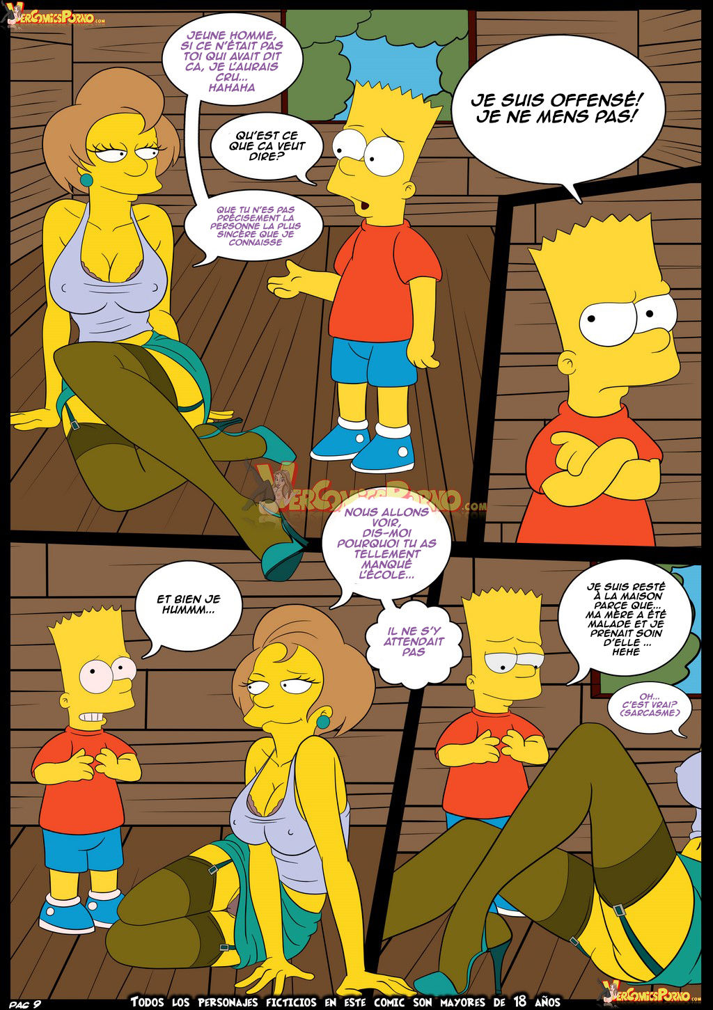 Los Simpsons Viejas Costumbres 5 Nuevas Lecciones - Page 10 - IMHentai