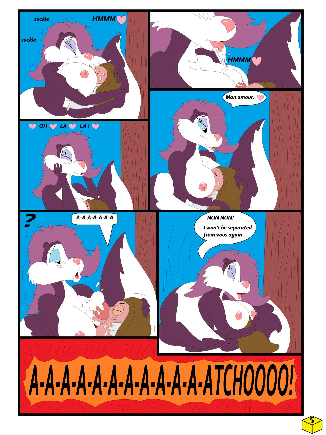 furry girls love sneezy # 1 page 6 full