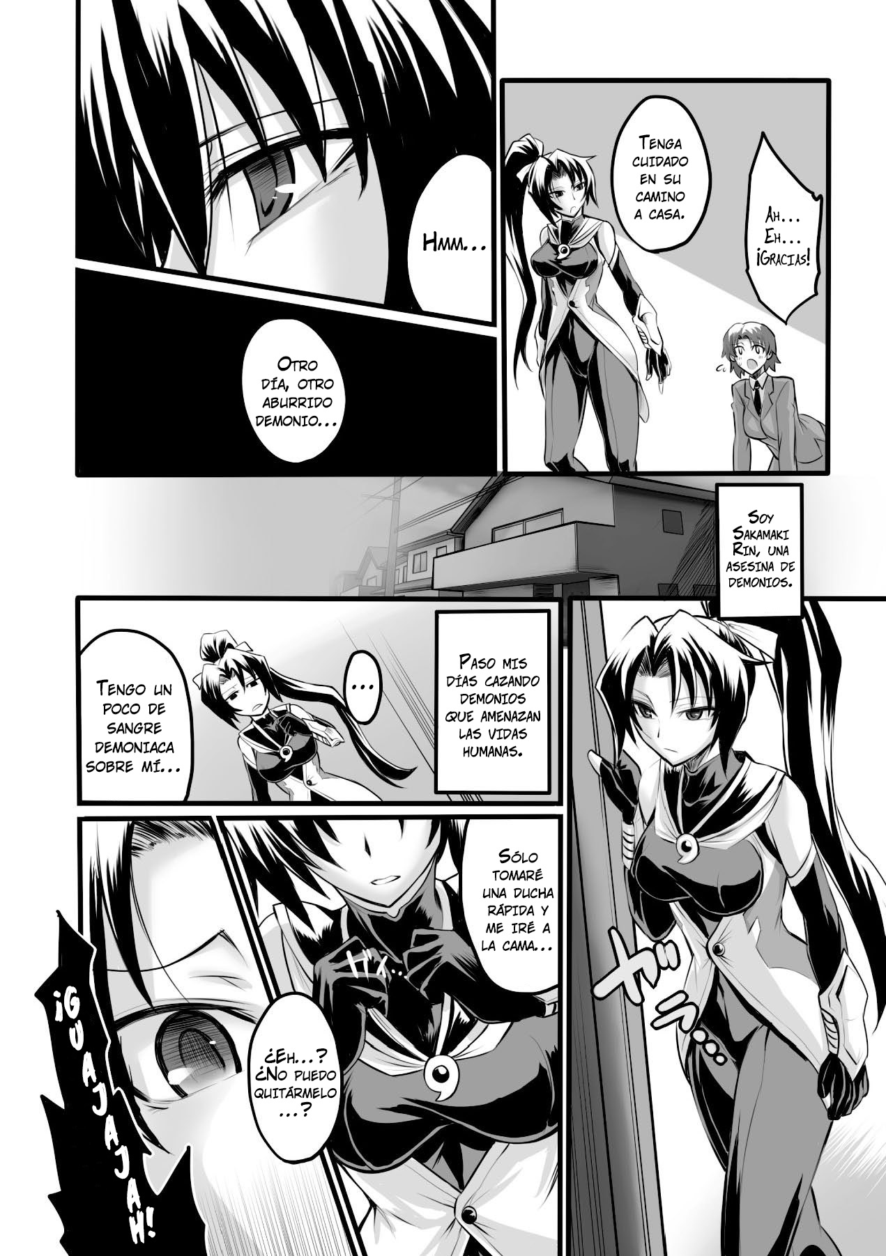 Taima Senshi Rin | Rin, guerrera extermina-demonios   =Vile= page 2 full