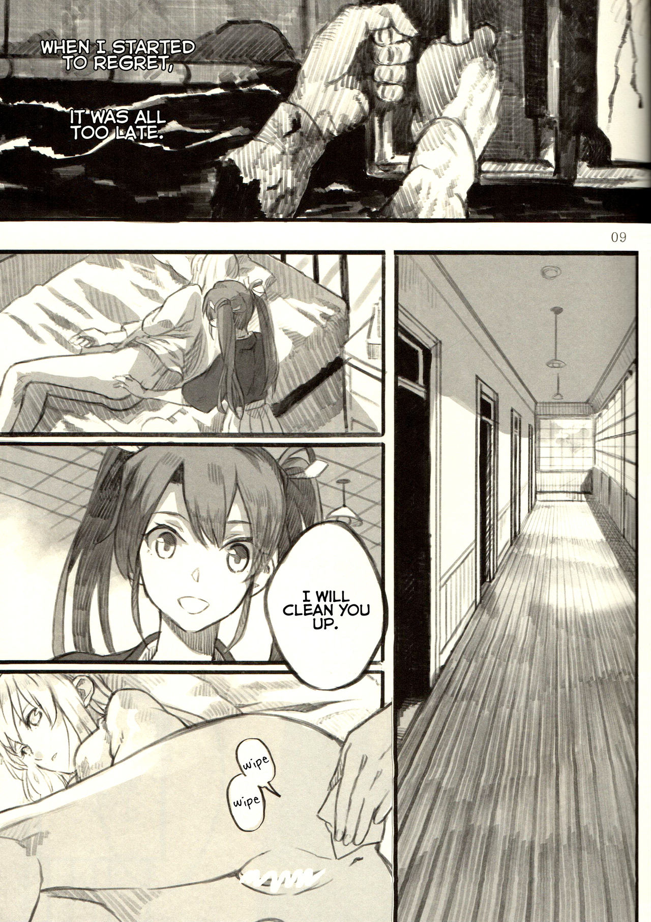 Omutsu no Shoukaku-san ni Zuikaku-chan Muramura shichau Hon. | Zuikaku Gets Turned on by Shoukaku in Diapers. page 8 full