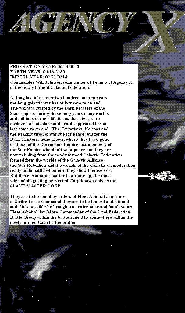 Agency X, Strike Rangers, Fallout the Alliance and Fallout the Darkness to Come. page 4 full