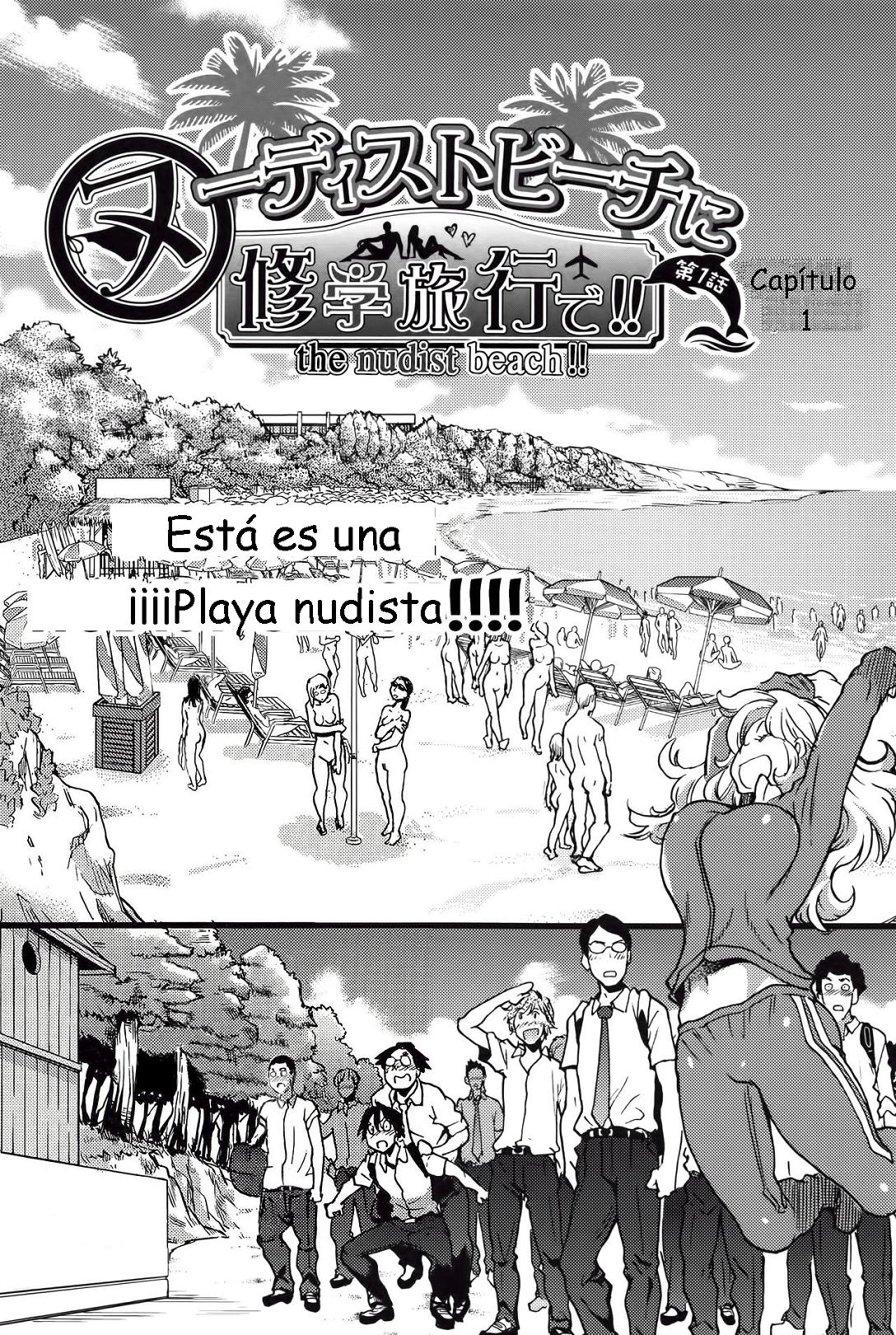 Nudist Beach ni Syuugaku Ryokoude!! - In school trip to the nudist beach!! | ¡Viaje de estudios a la playa nudista! page 5 full