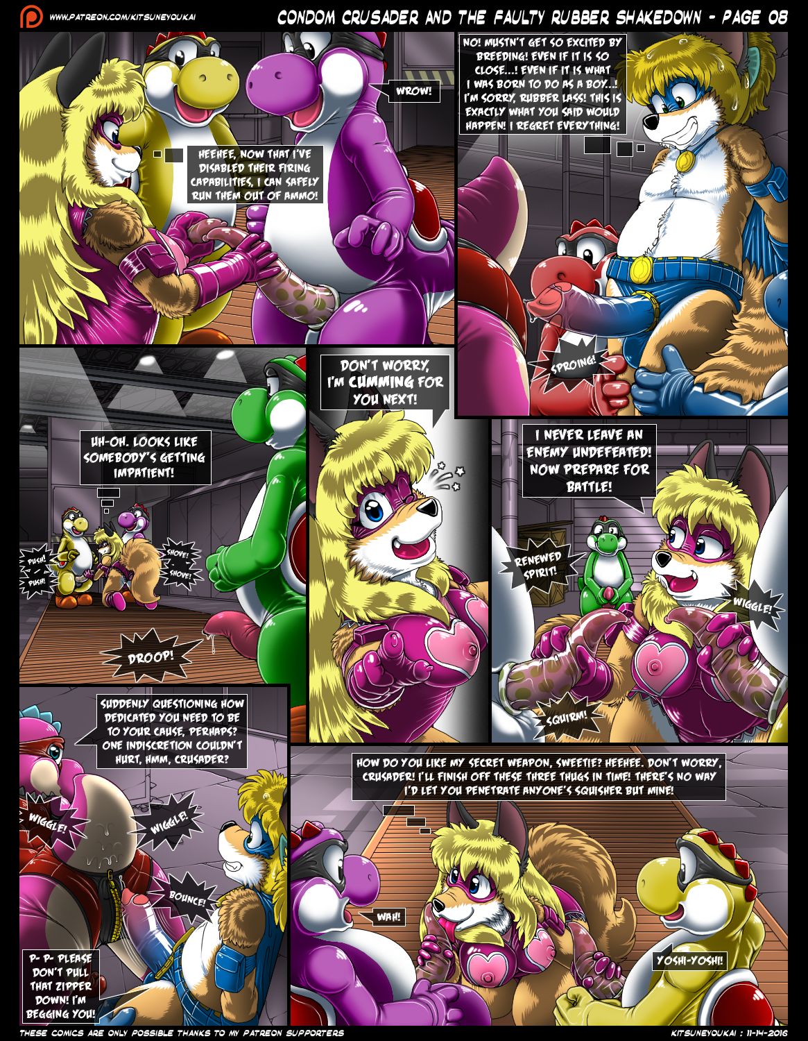 Condom Crusader And The Faulty Rubber Shakedown page 8 full