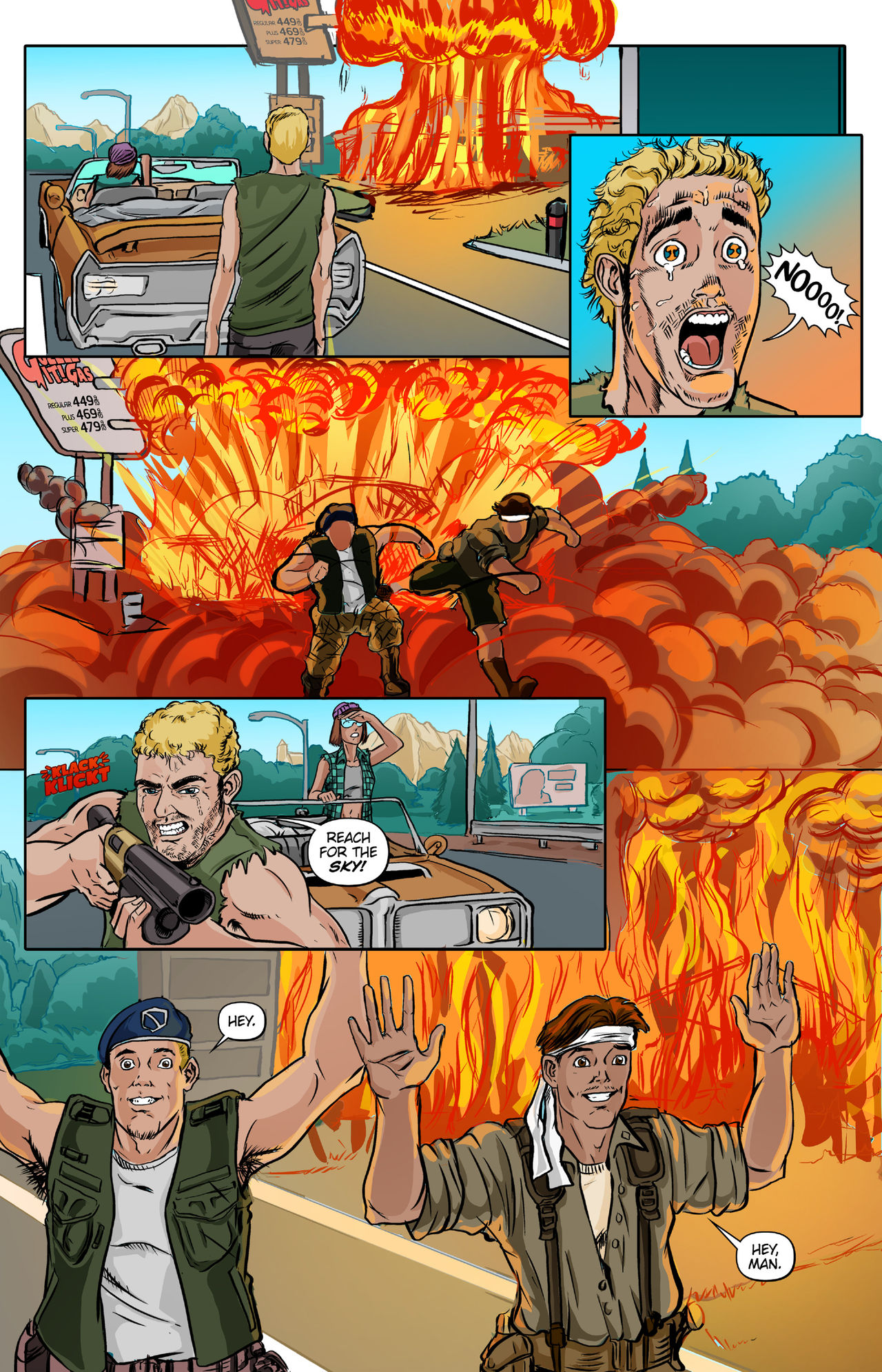 Lesbian Zombies From Outer Space #4 page 2 full