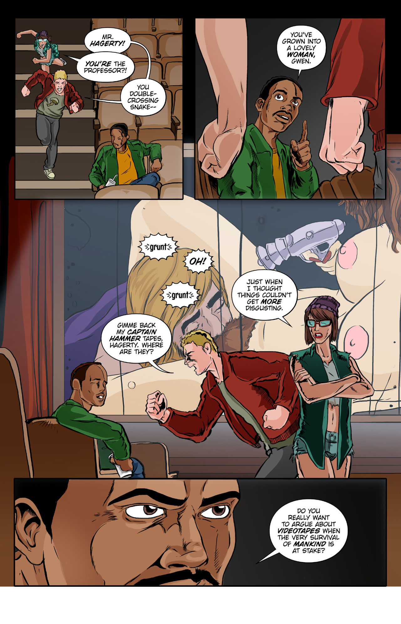 Lesbian Zombies From Outer Space #4 page 6 full